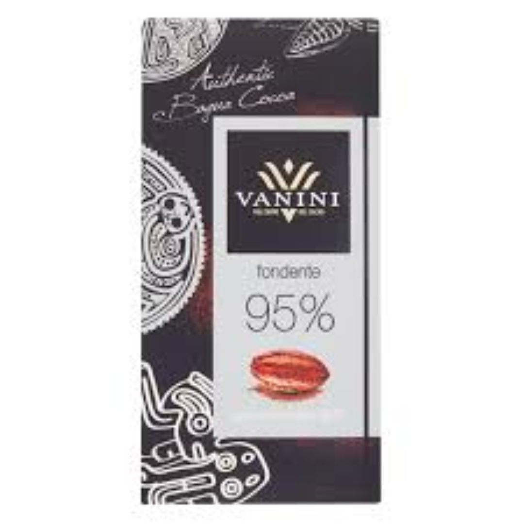 VANINI DARK 95% CHOC BAR 90G